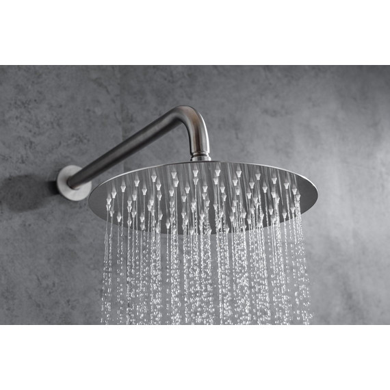 Верхний душ Allen Brau Priority 250 мм 5.31017-BN, никель фото 4