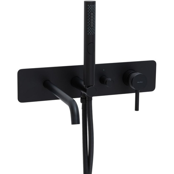 Смеситель для ванны Allen Brau Priority 5.31A05-31 (со скрытой частью) чёрный матовый фото 5