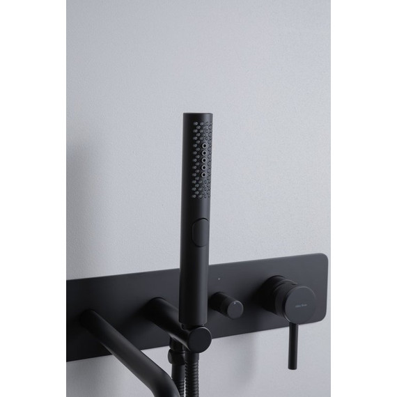 Смеситель для ванны Allen Brau Priority 5.31A05-31 (со скрытой частью) чёрный матовый фото 12