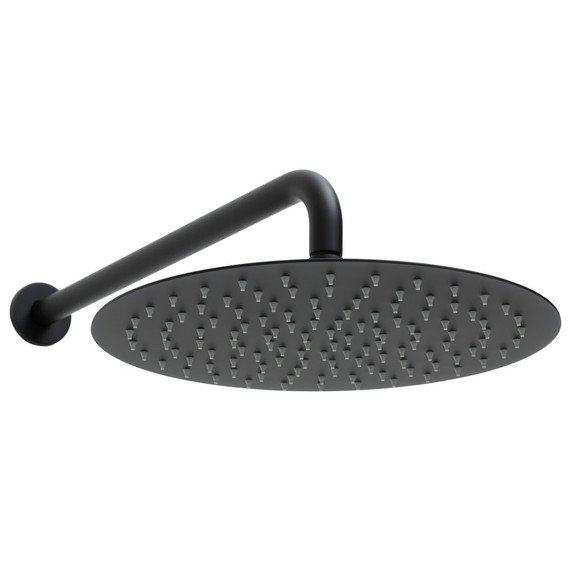 Верхний душ Allen Brau Priority 300 мм 5.31A17-31, чёрный матовый фото 