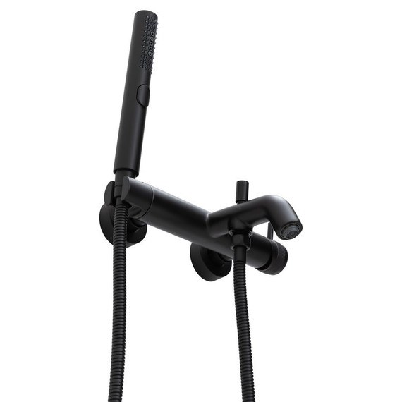 Смеситель для ванны Allen Brau Priority 5.31D10-31, чёрный матовый фото 3