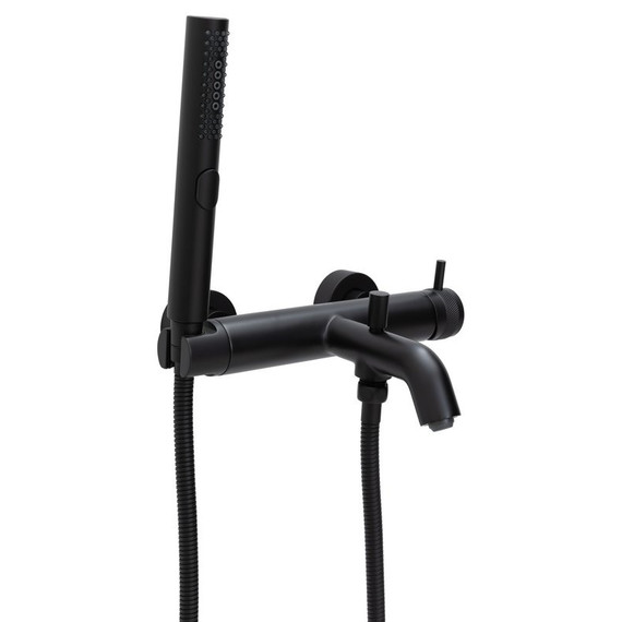 Смеситель для ванны Allen Brau Priority 5.31D10-31, чёрный матовый фото 