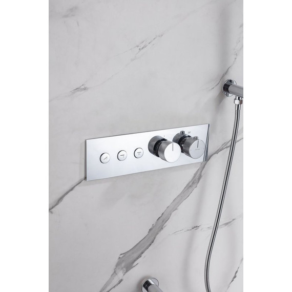 Смеситель для душа с термостатом Allen Brau Liberty 5.33003-00 (со скрытой частью) фото 5