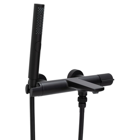 Смеситель для ванны Allen Brau Liberty 5.33006-31, чёрный матовый фото 