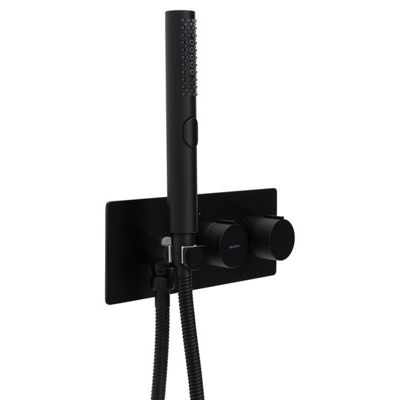 Смеситель для душа Allen Brau Liberty 5.33009-31 (со скрытой частью) чёрный матовый фото 4