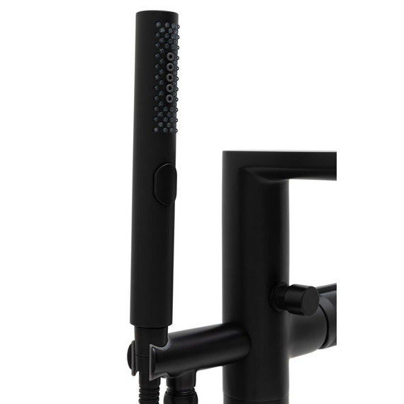 Смеситель для ванны Allen Brau Liberty 5.33012-31 (со скрытой частью) чёрный матовый фото 4