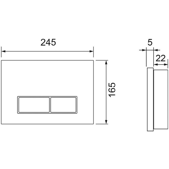 Кнопка смыва TECEspring S S240511, gold PVD фото 2