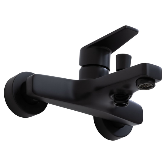 Смеситель для ванны Allen Brau Eclipse 5.E1003-31, чёрный матовый фото 3