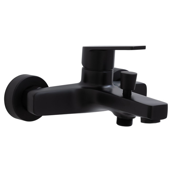 Смеситель для ванны Allen Brau Eclipse 5.E1003-31, чёрный матовый фото 