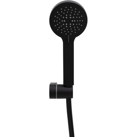 Душевой гарнитур Allen Brau Eclipse 5.E1005-31, чёрный матовый фото 2