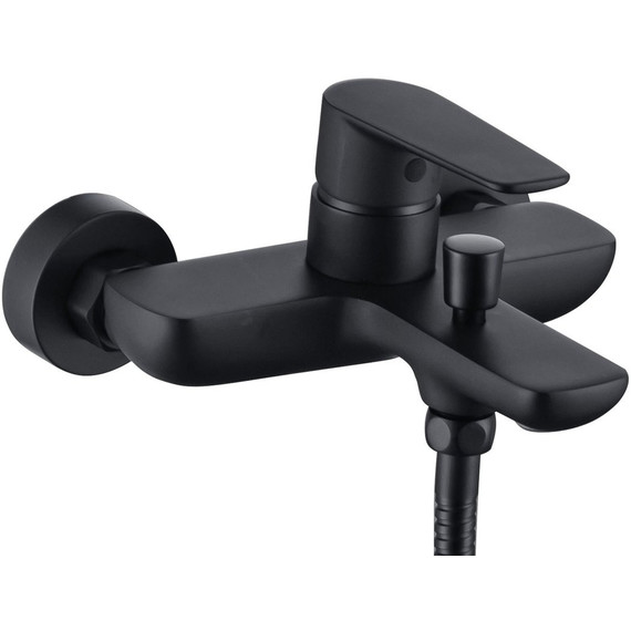 Смеситель для ванны Allen Brau Eclipse 2.0 5.E1A03-31, чёрный матовый фото 