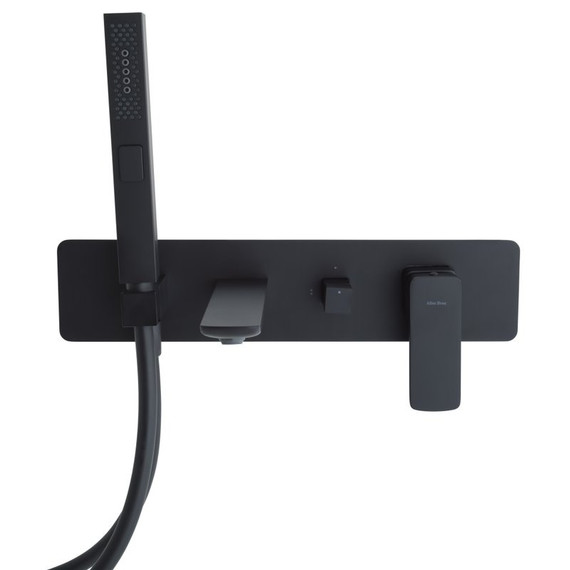 Смеситель для ванны Allen Brau Infinity 5.21007-31 (со скрытой частью) чёрный матовый фото 2