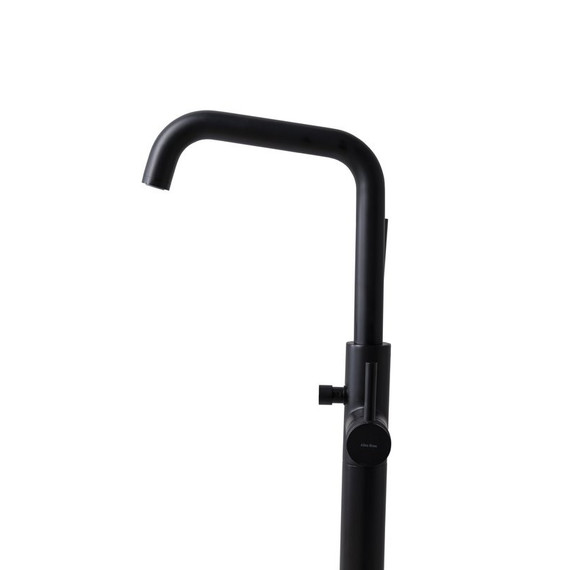 Смеситель для ванны Allen Brau Priority 5.31008-31 (со скрытой частью) чёрный матовый фото 5