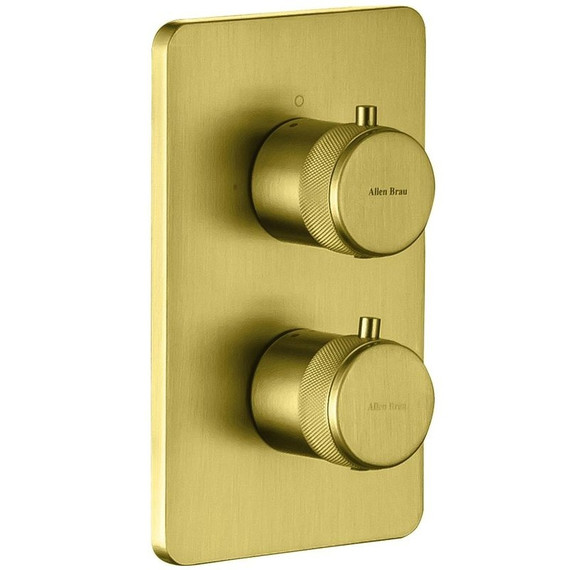 Смеситель для ванны Allen Brau Priority 5.31213-GB (со скрытой частью) золото фото 