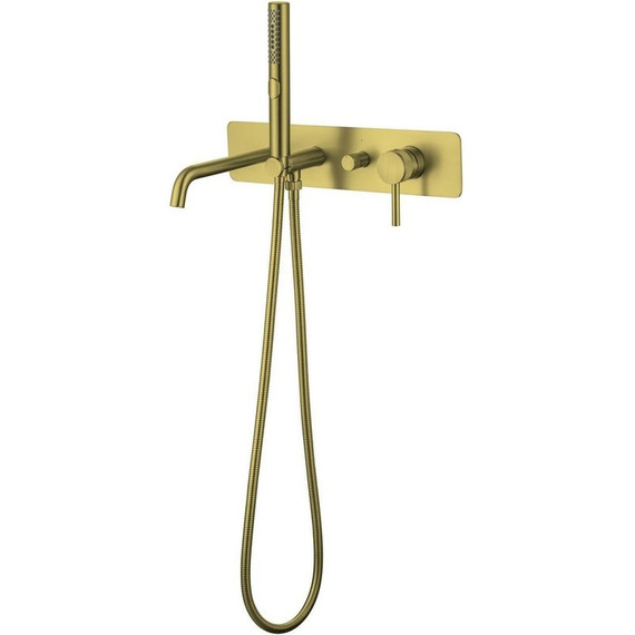 Смеситель для ванны Allen Brau Priority 5.31A05-GB (со скрытой частью) золото фото 