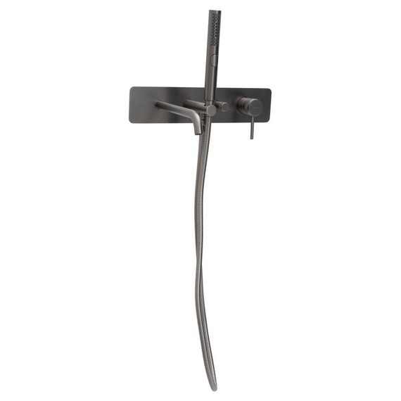 Смеситель для ванны Allen Brau Priority 5.31A05-MG (со скрытой частью) графит фото 2