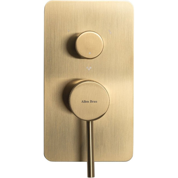 Смеситель для ванны Allen Brau Priority 5.31A11-GB (со скрытой частью) золото фото 2