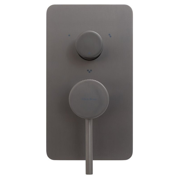 Смеситель для ванны Allen Brau Priority 5.31A11-MG (со скрытой частью) графит фото 3