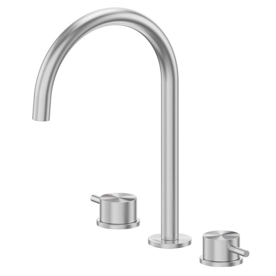 Смеситель для раковины ABBER Wasser Kreis 316 AF8108BST-M, сталь брашированная фото 