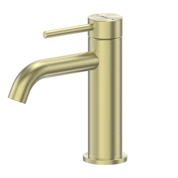 Смеситель для раковины Abber Wasser Kreis 316 AF8110BG, золото брашированное фото 