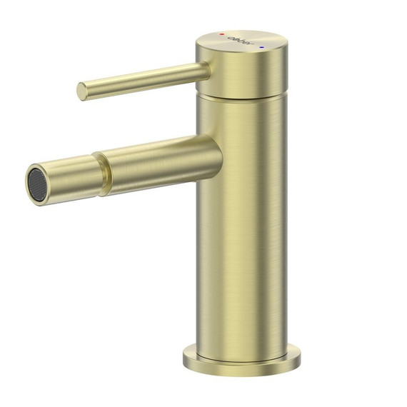 Смеситель для биде Abber Wasser Kreis 316 AF8124BG, золото брашированное фото 