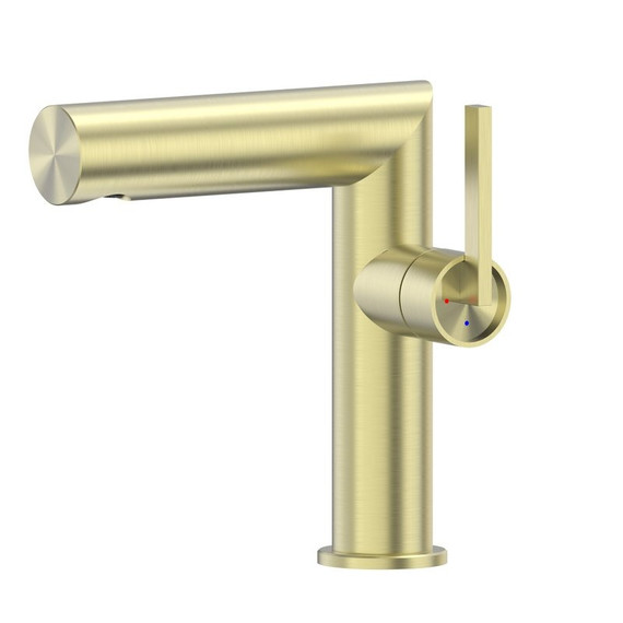 Смеситель для раковины ABBER Perfekte 316 AF8A10BG, золото брашированное фото 