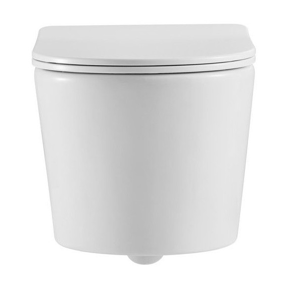 Унитаз подвесной безободковый Aquatek Оберон AQ1363WT-00 с тонкой крышкой микролифт (система смыва Торнадо) фото 2