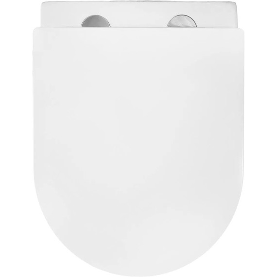 Инсталляция с подвесным унитазом комплект: Grohe Rapid SL 38772001 с подвесным безободковым унитазом Azario Uno AZ-2380 сиденье микролифт, крепление, кнопка смыва хром фото 10