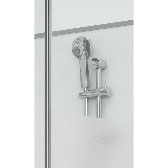 Душевое кабина Grossman 100x100 см GR171QL, хром/матовое фото 2