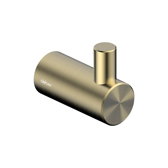 Крючок ABBER Osten 316 AA1851BG, цвет золото брашированное фото 