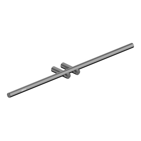 Держатель для полотенец ABBER Osten 316 AA1855BGG, цвет оружейная сталь брашированная фото 