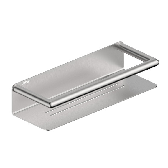 Полка прямоугольная ABBER Osten 316 AA1862BST, цвет сталь брашированная фото 