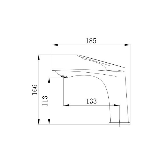 Смеситель для раковины Azario Lursy AZ-K1049GR, графит фото 2