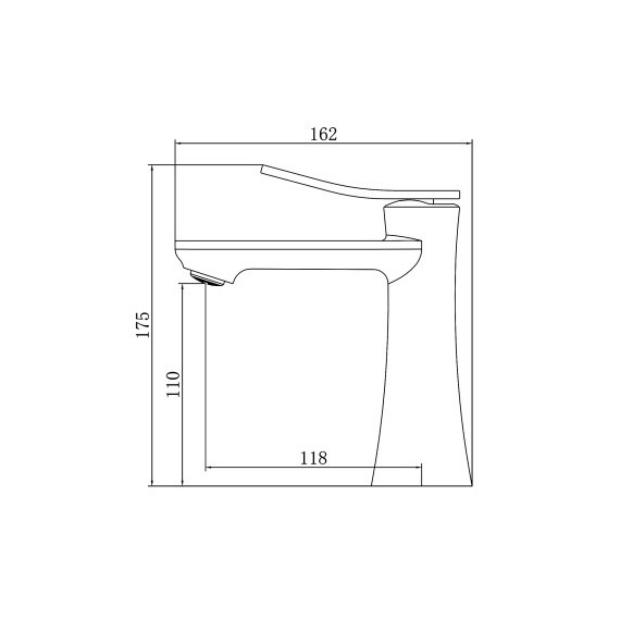Смеситель для раковины Azario Escaro AZ-K1074MG, золото матовое фото 2