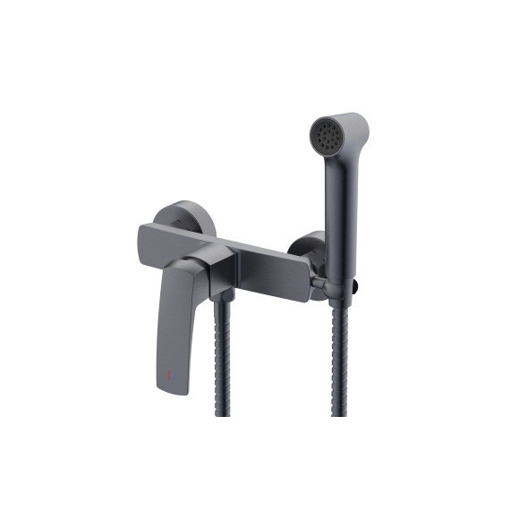 Набор для гигиенического душа Azario Conda AZ-K2511GR, графит фото 2