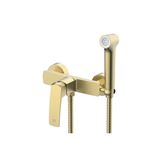 Набор для гигиенического душа Azario Conda AZ-K2511MG, золото матовое фото 2