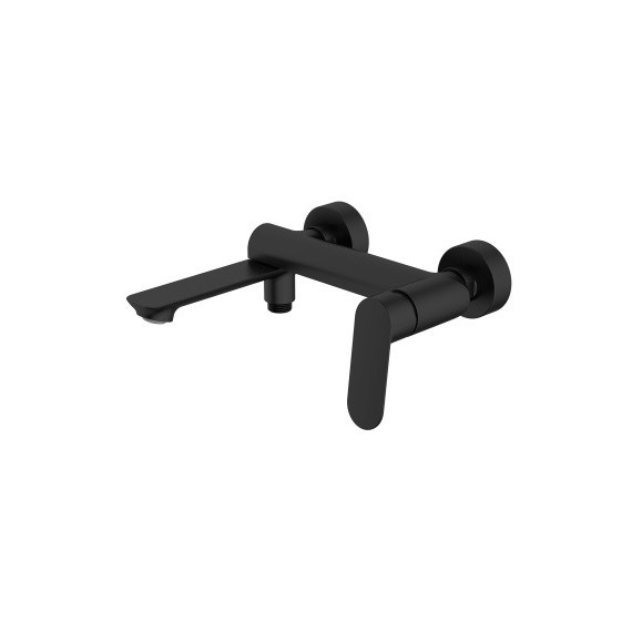 Смеситель для ванны Azario Alanti AZ-K3032B, чёрный матовый фото 2