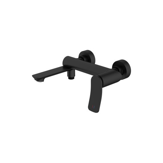 Смеситель для ванны Azario Escaro AZ-K3074B, чёрный матовый фото 2