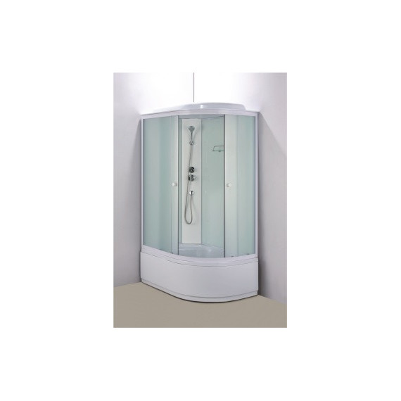 Душевая кабина Loranto 120х80 см CS-886EDTM/W-120 L, белый/прозрачное фото 2