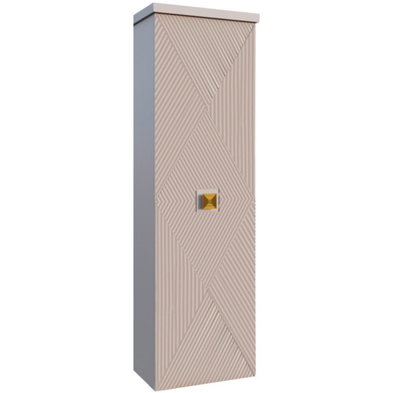 Пенал подвесной Azario Zena 40 см CS00097032, кашемир фото 