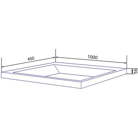 Тумба подвесная с раковиной Azario Zena 100/2 100 см CS00097709, белый глянцевый фото 6