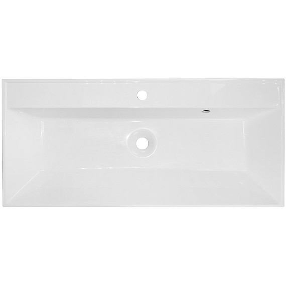 Тумба подвесная с раковиной Azario Zena 100/2 100 см CS00097710, серый фото 5