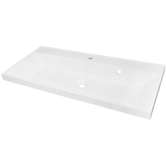 Тумба подвесная с раковиной Azario Zena 100/2 100 см CS00097710, серый фото 3