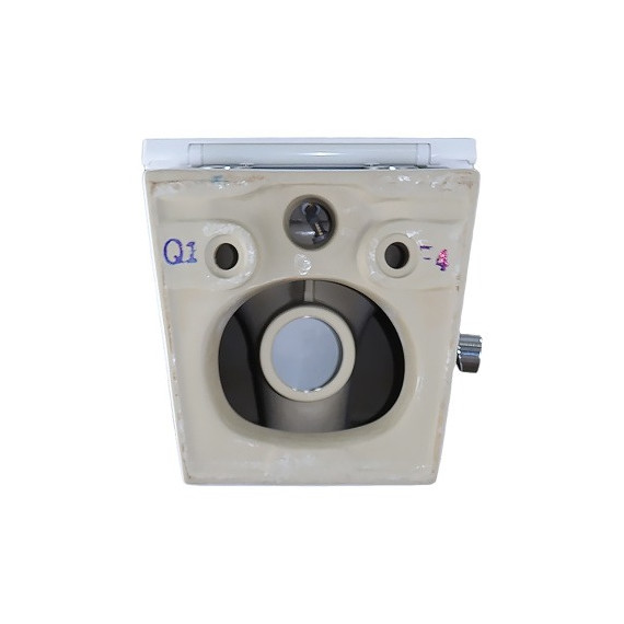 Унитаз-биде подвесной безободковый Azario Grado AZ-046E-NR с тонкой крышкой микролифт (система смыва Торнадо) фото 16