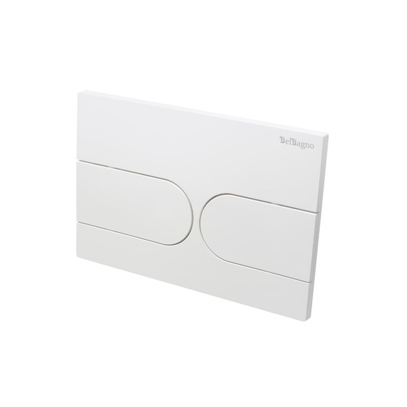 Кнопка смыва BelBagno BB-11-BL, белый глянцевый фото 3