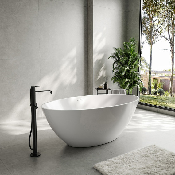 Ванна отдельностоящая Abber 165x90 см AB9249-1.6 фото 6