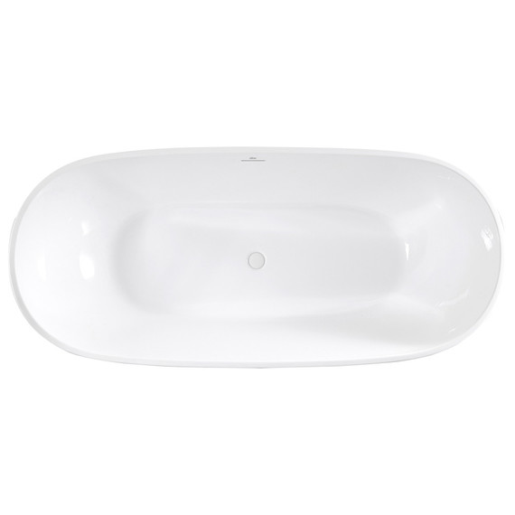 Ванна отдельностоящая Abber 160x81,5 см AB9263-1.6 фото 2