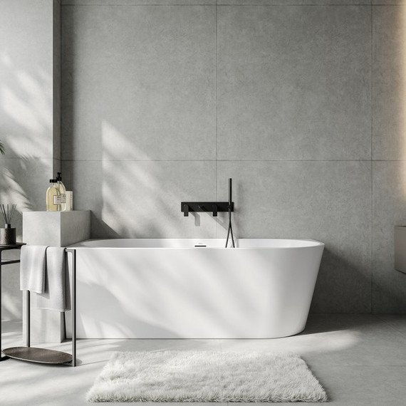 Ванна акриловая Abber 140x70 см AB9502-1.4 L фото 6