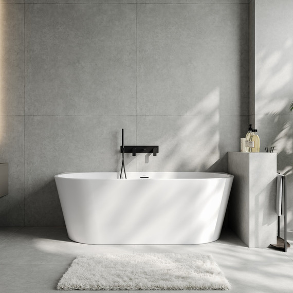 Ванна акриловая Abber 180x80 см AB9503-1.8 фото 6