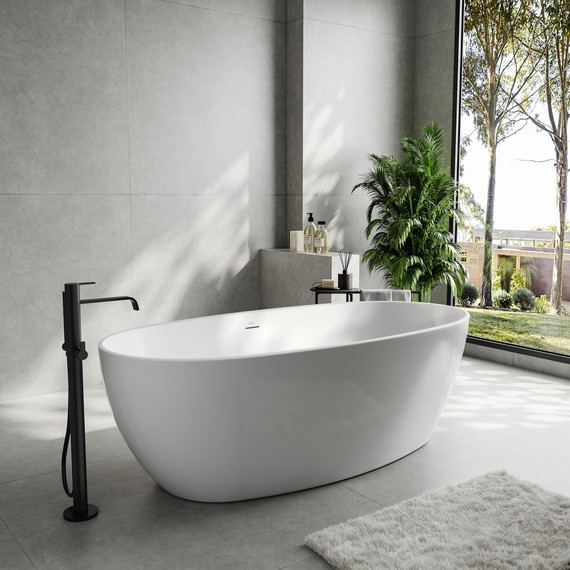 Ванна отдельностоящая Abber 186x88,5 см AB9504 фото 6